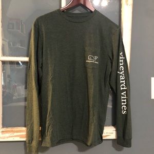 Vineyard vines classic long sleeve logo shirt